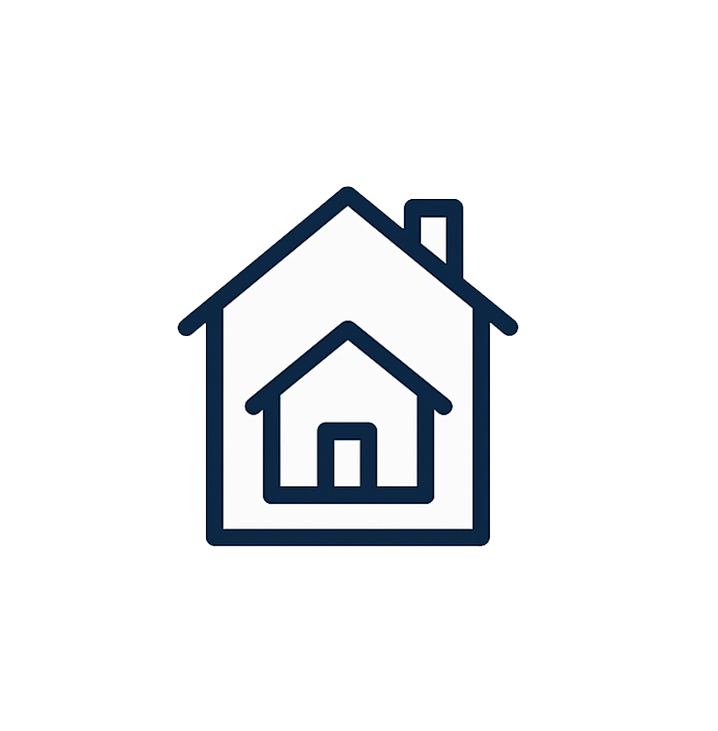 House with wrench icon for End-to-End Support, Tennessee Builds.