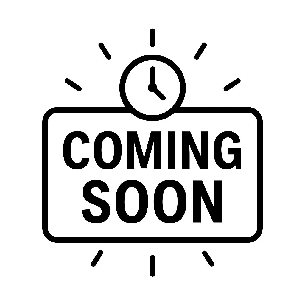 Coming Soon icon with Tennessee Builds colors featuring a minimalist house outline in navy and orange.